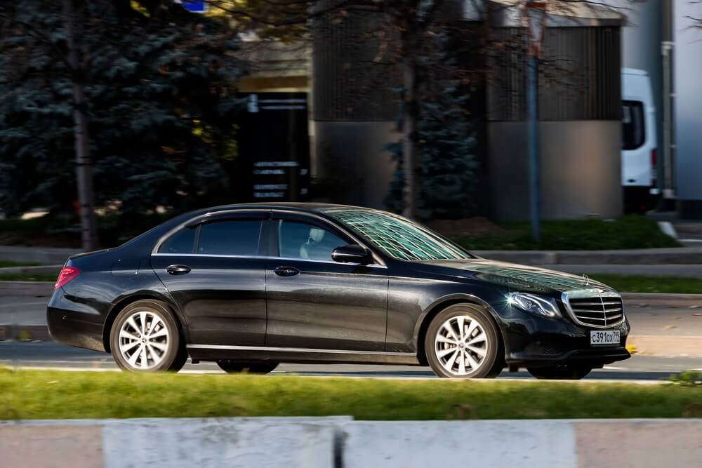 business sedan chauffeur car